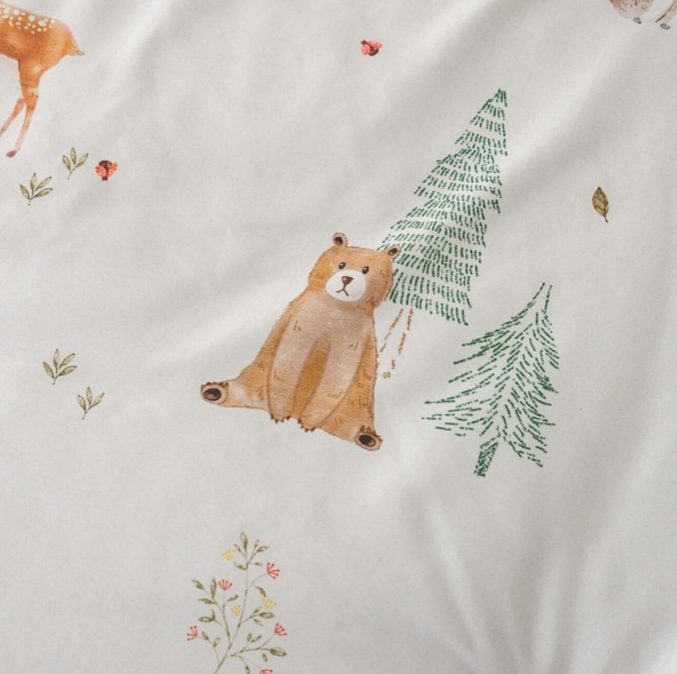 【直播】LL101445 熊仔小鹿四季厚被 (100%機能布料/100%天絲)