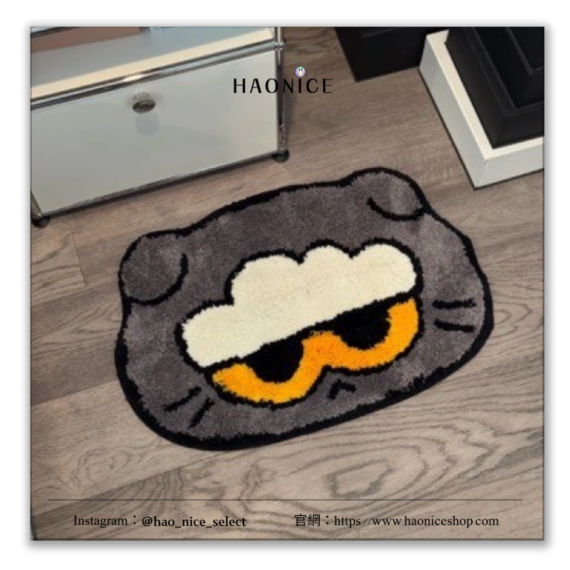 【HAO NICE】100%韓國正品🇰🇷 PEACEMINUSONE權志龍GD周邊🔥ZOA聯名 煤氣罐貓咪 絨毛地毯 腳踏墊