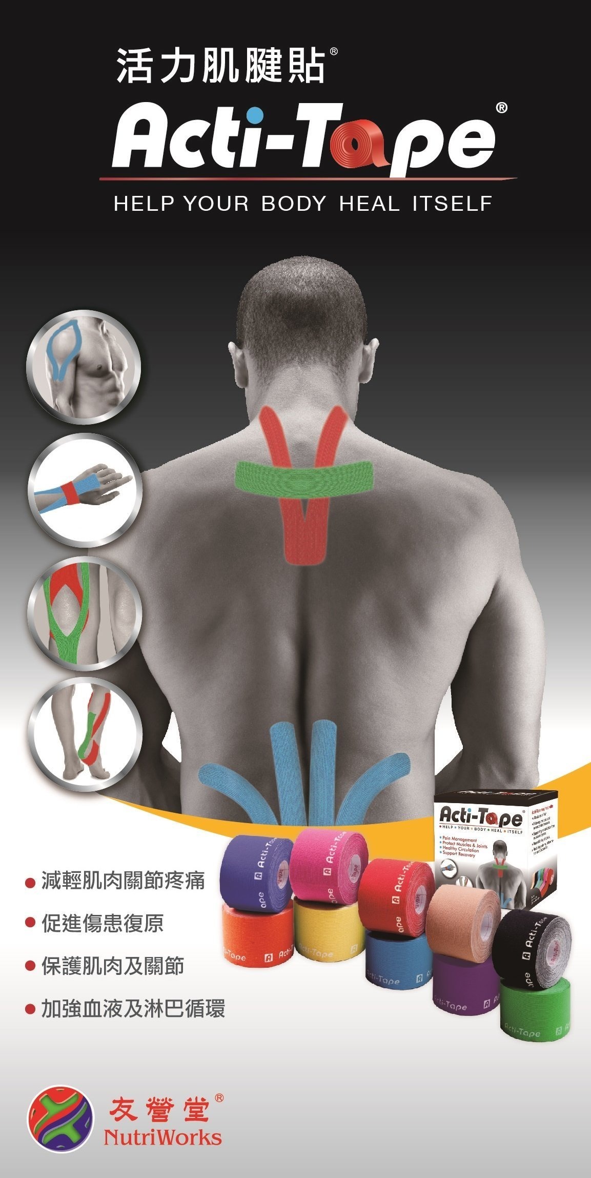 運動 膠布 膠貼