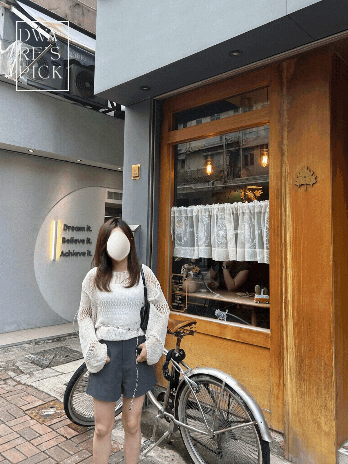 COME BACK! 《KR》慵懶感落肩通窿線衫