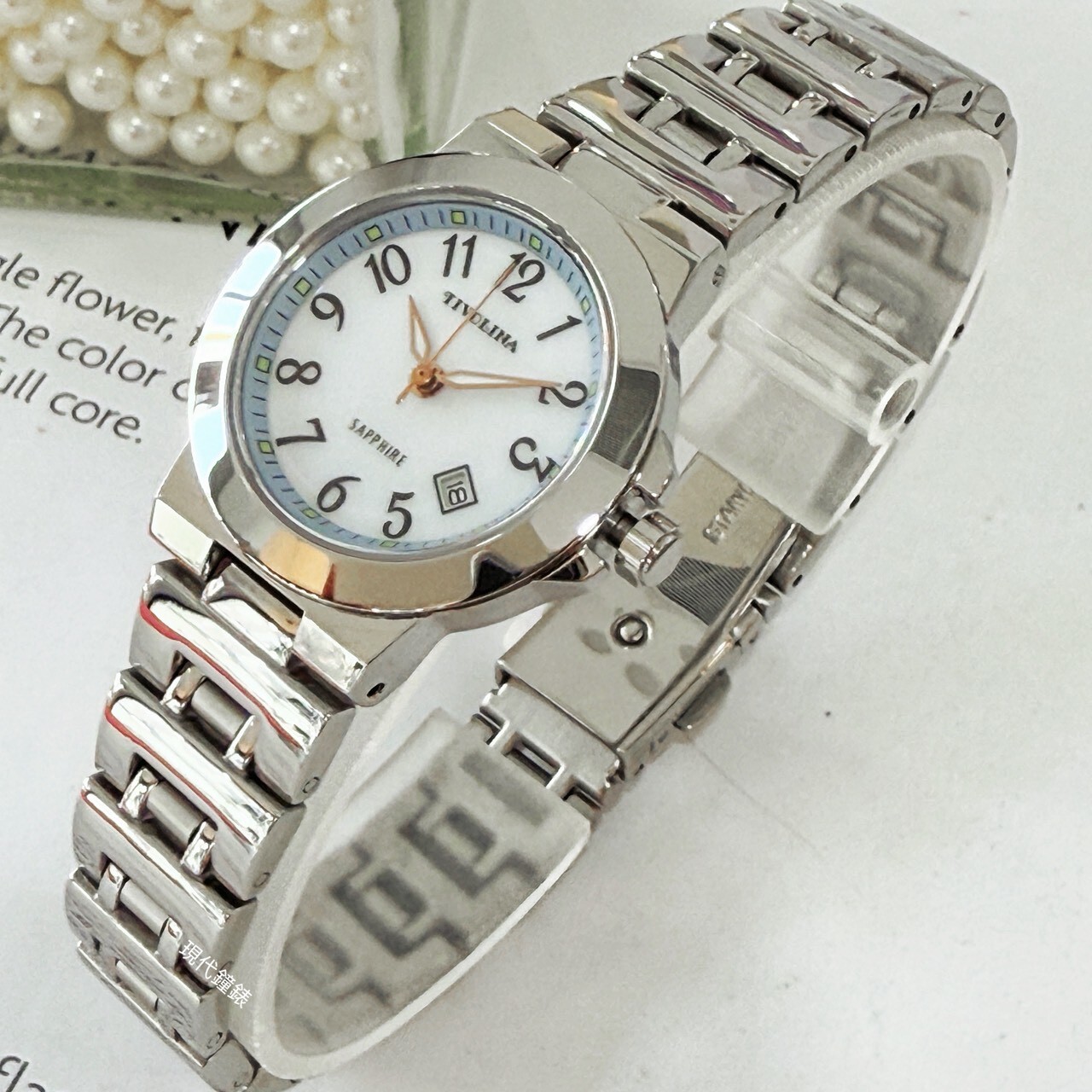 【TIVOLINA 小紅帽】夏日小清新數字錶LAW3773-NB 28mm 現代鐘錶