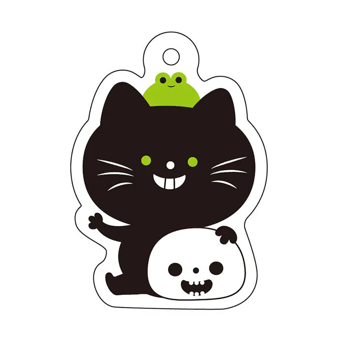 禮物吊卡 萬聖 搞怪喵 30入/包 5.1*3.6cm【6-85301304】