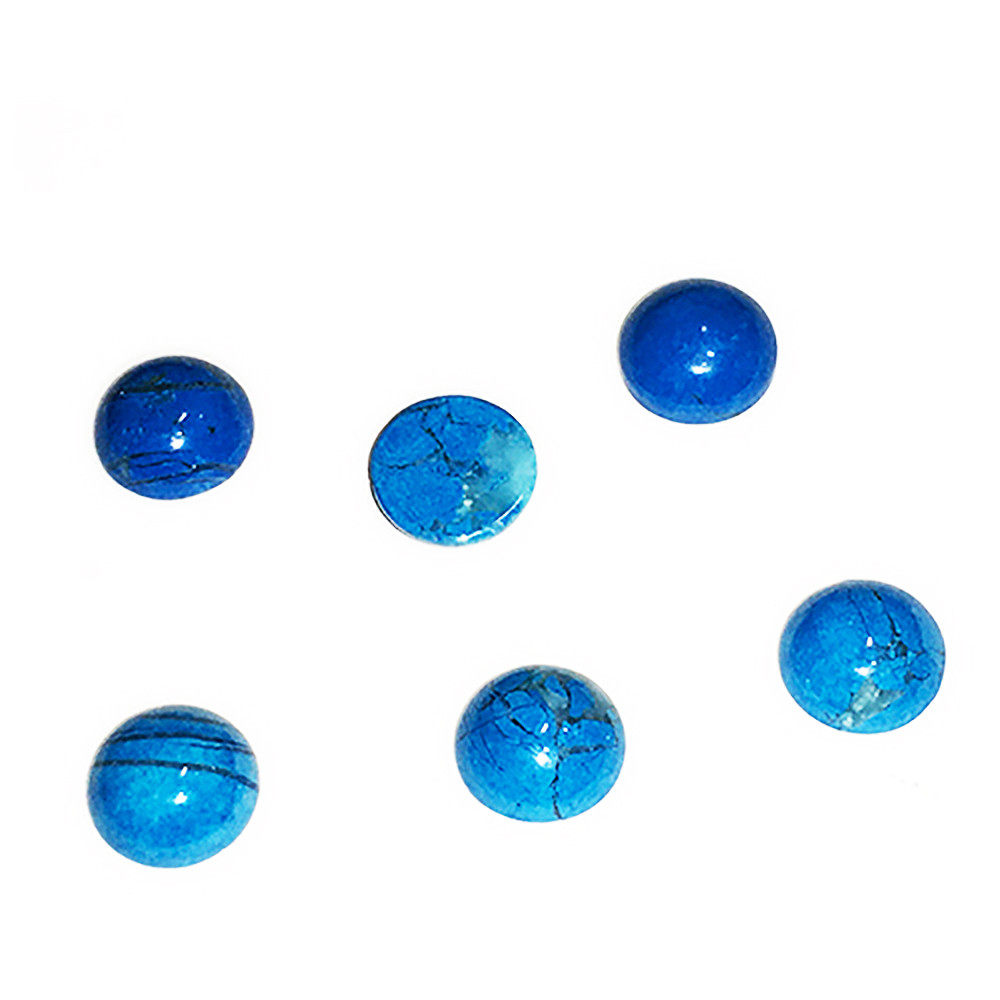 綠松石 蛋面 配件1*0.5 公分1片【十方】144037