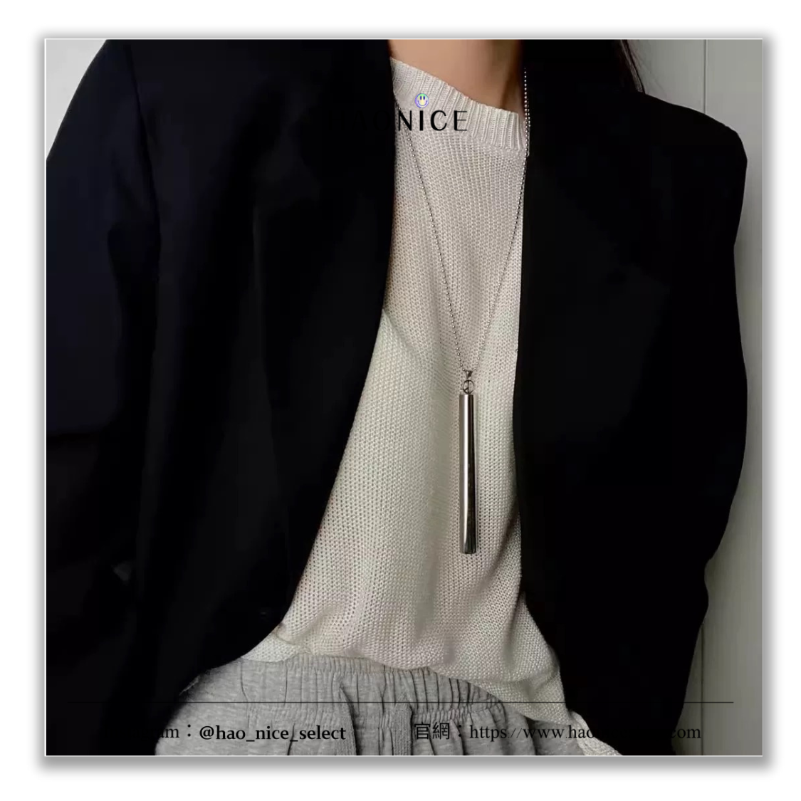 【HAO NICE】100%韓國正品🇰🇷 PEACEMINUSONE權志龍GD周邊🔥經典字母logo菸管項鍊 吊墜 街頭潮流