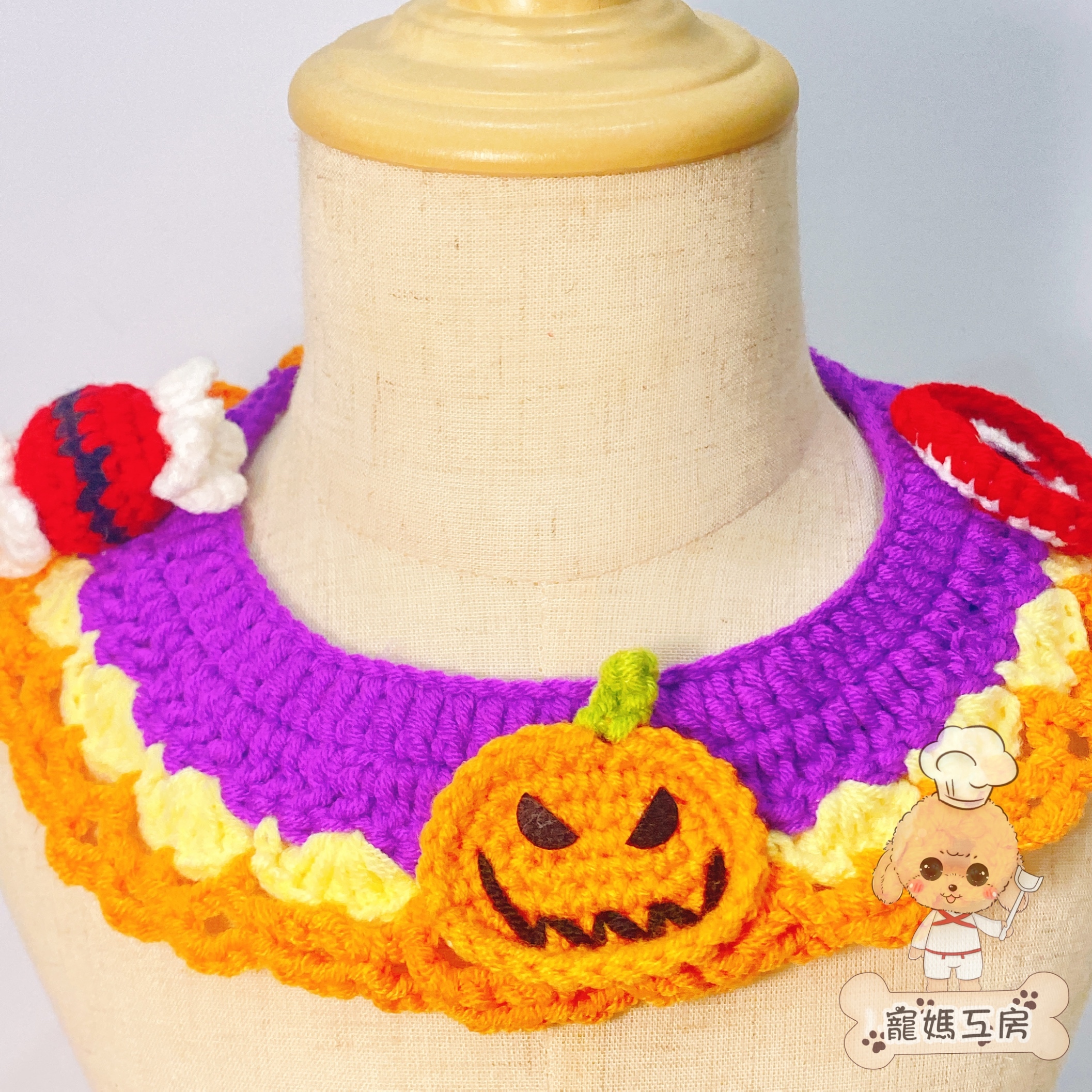 寵媽工房 - 寵物頸飾 (AC142) #萬聖節