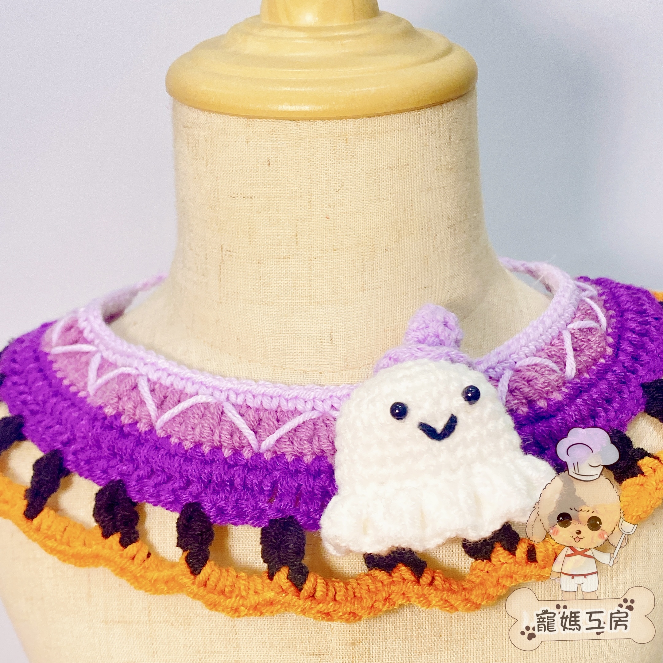 寵媽工房 - 寵物頸飾 (AC143) #萬聖節