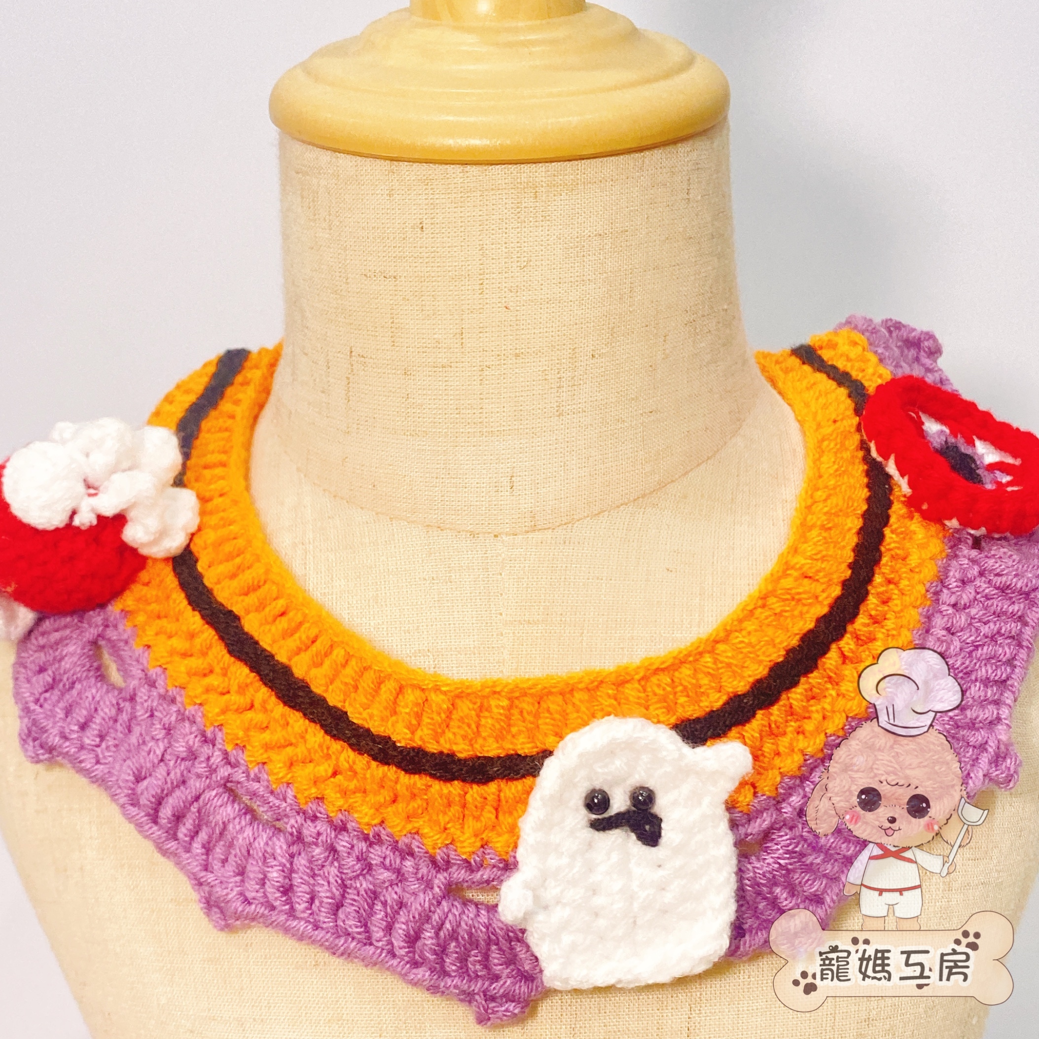 寵媽工房 - 寵物頸飾 (AC144) #萬聖節