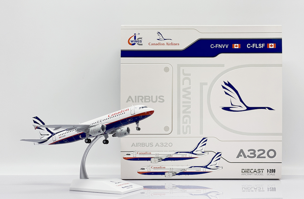 JC wings 1/200 加拿大國際航空 A320-200 C-FLSF 標準塗裝