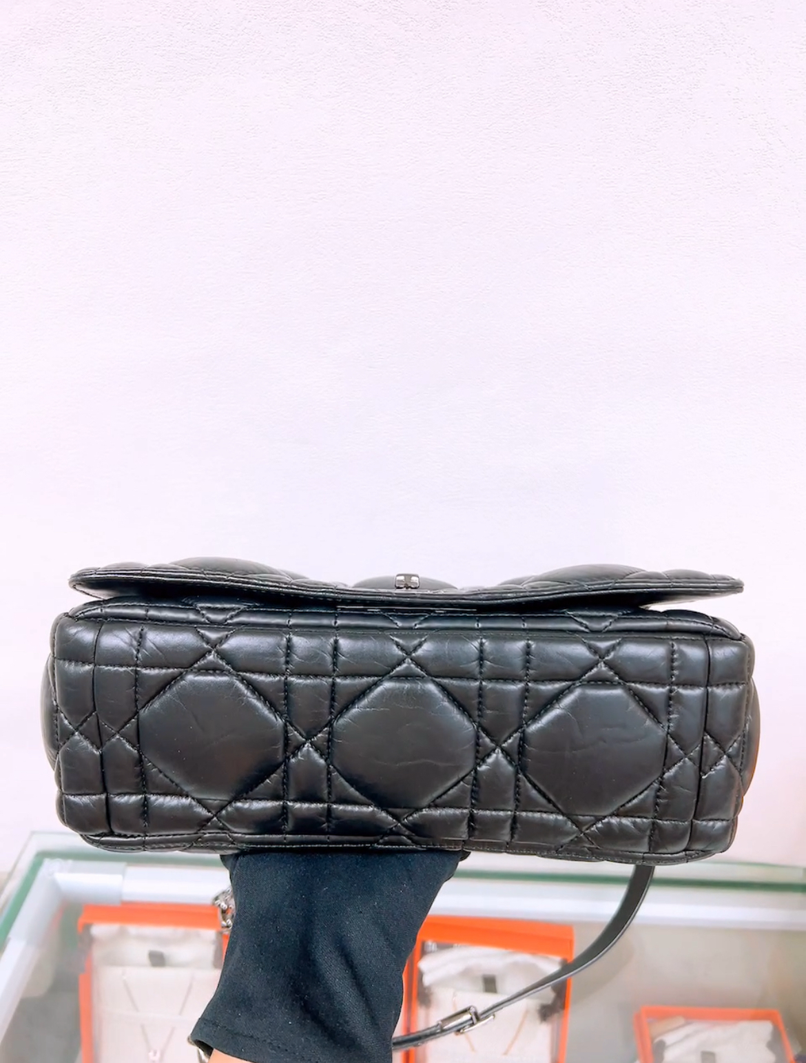 Dior caro medium so black