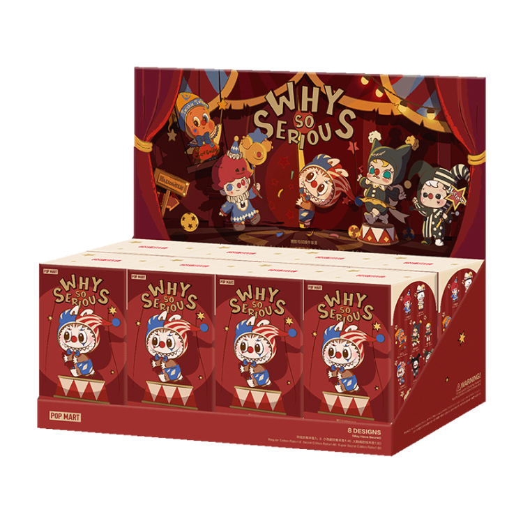 Popmart - WHY SO SERIOUS系列- 搪膠毛絨掛件盲盒