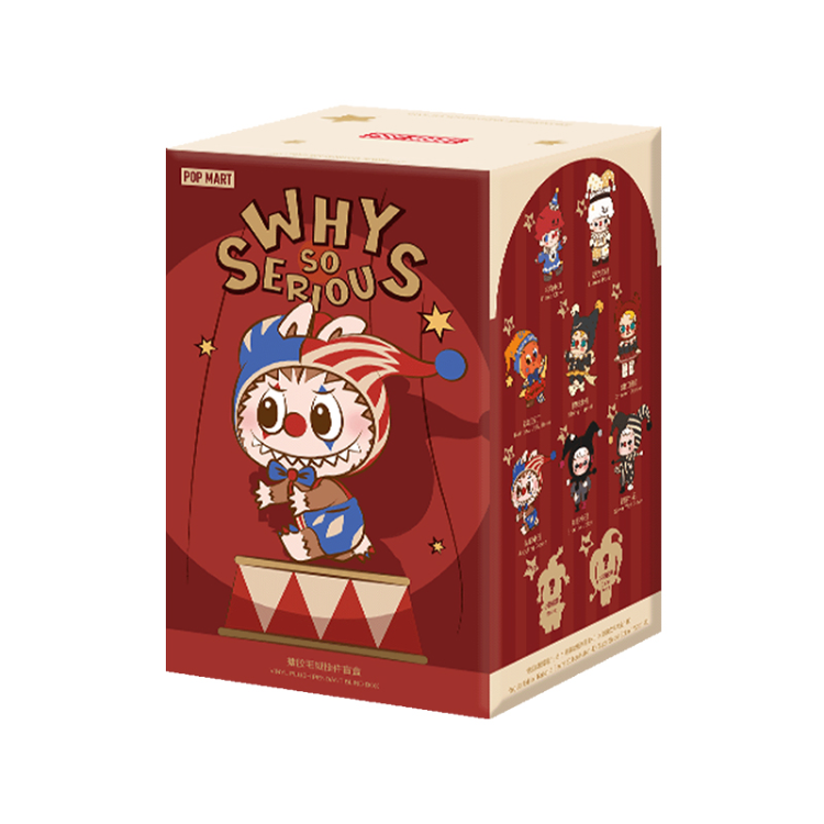 Popmart - WHY SO SERIOUS系列- 搪膠毛絨掛件盲盒