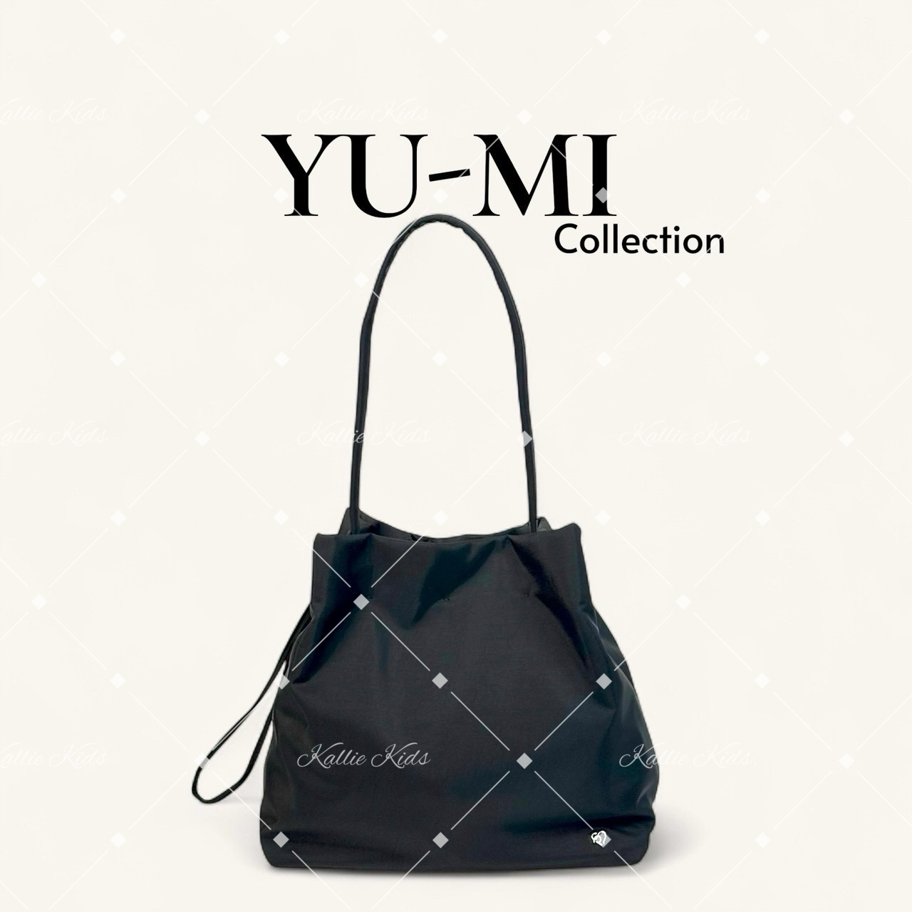 泰國小眾品牌 -YU-MI（尼龍)多用途束繩包*不連掛飾