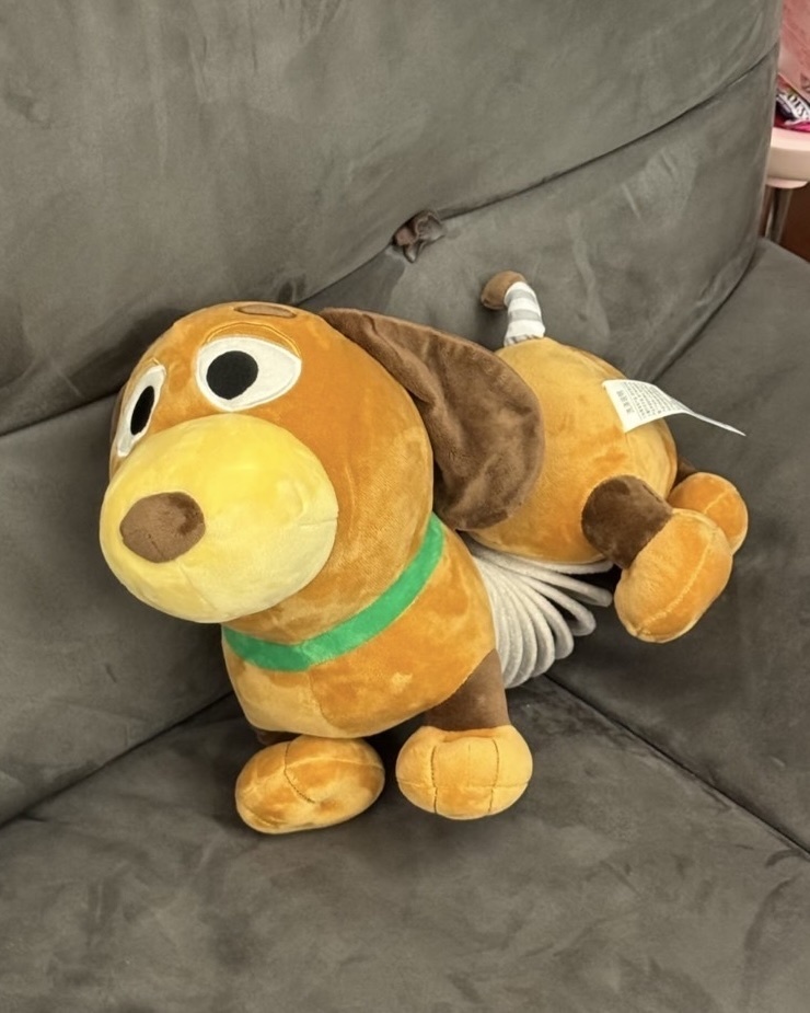 <正版授權>MINISO x Disney 30th 彈簧狗抱枕 玩具總動員 玩偶