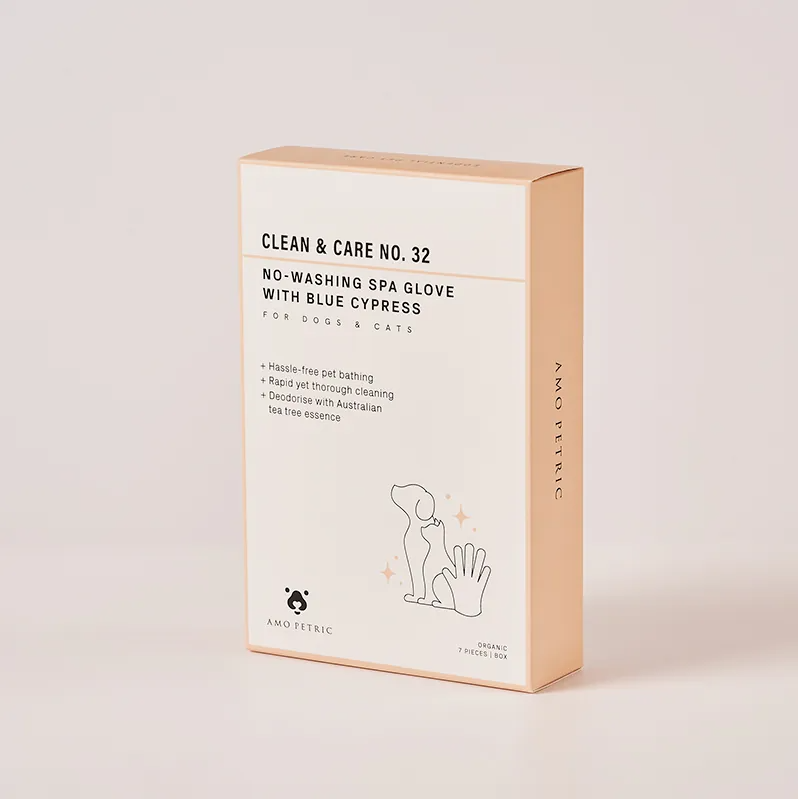 Amo Petric | 藍絲柏免洗SPA手套 | 免洗去汙