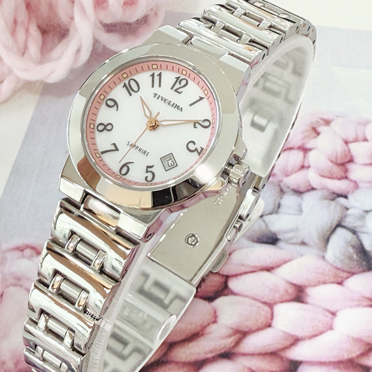 【TIVOLINA 小紅帽】夏日小清新數字錶LAW3773-NP 28mm 現代鐘錶