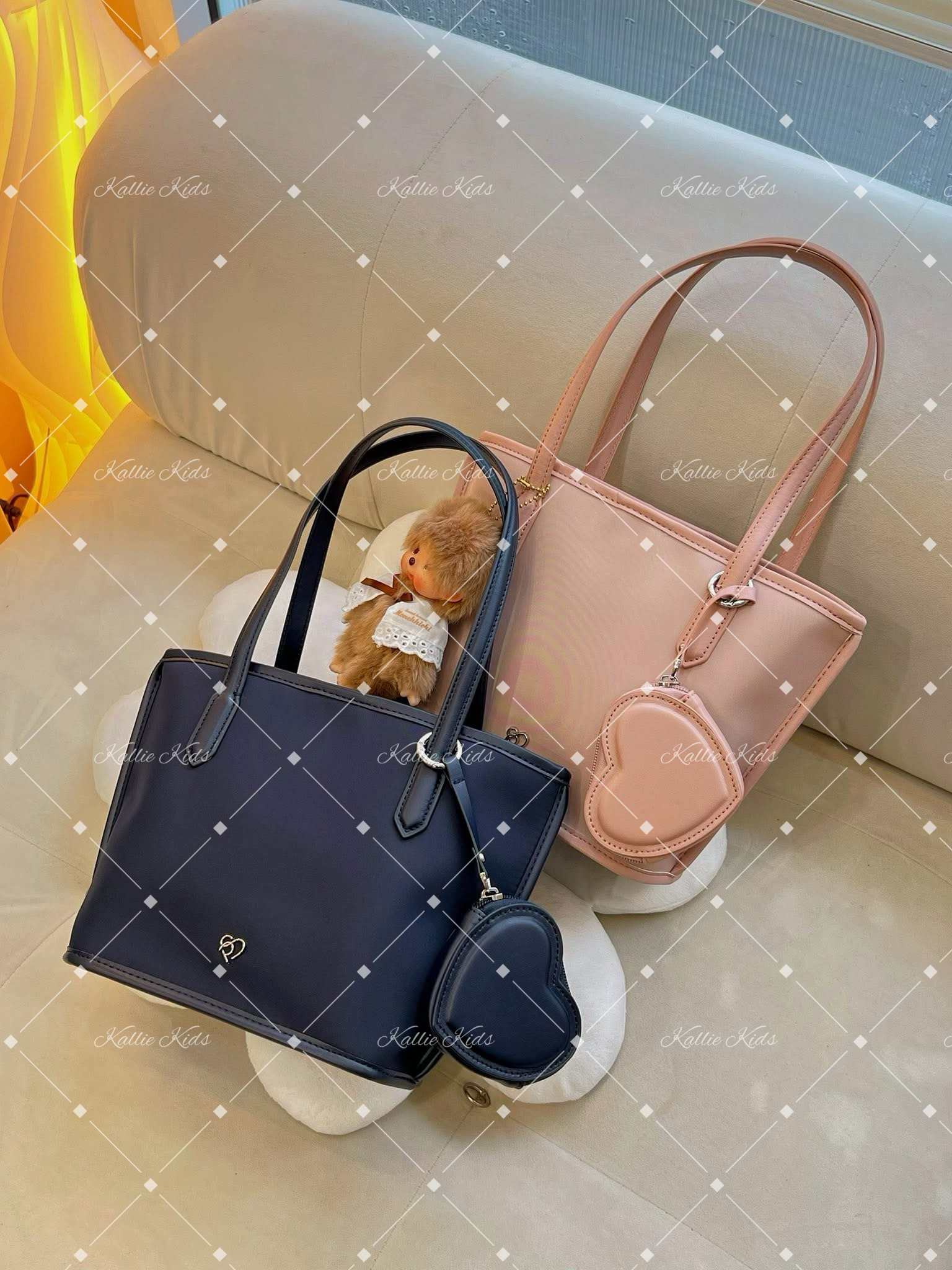 泰國小眾品牌 - SA-YYA（尼龍）磁性按扣水桶包*不連掛飾