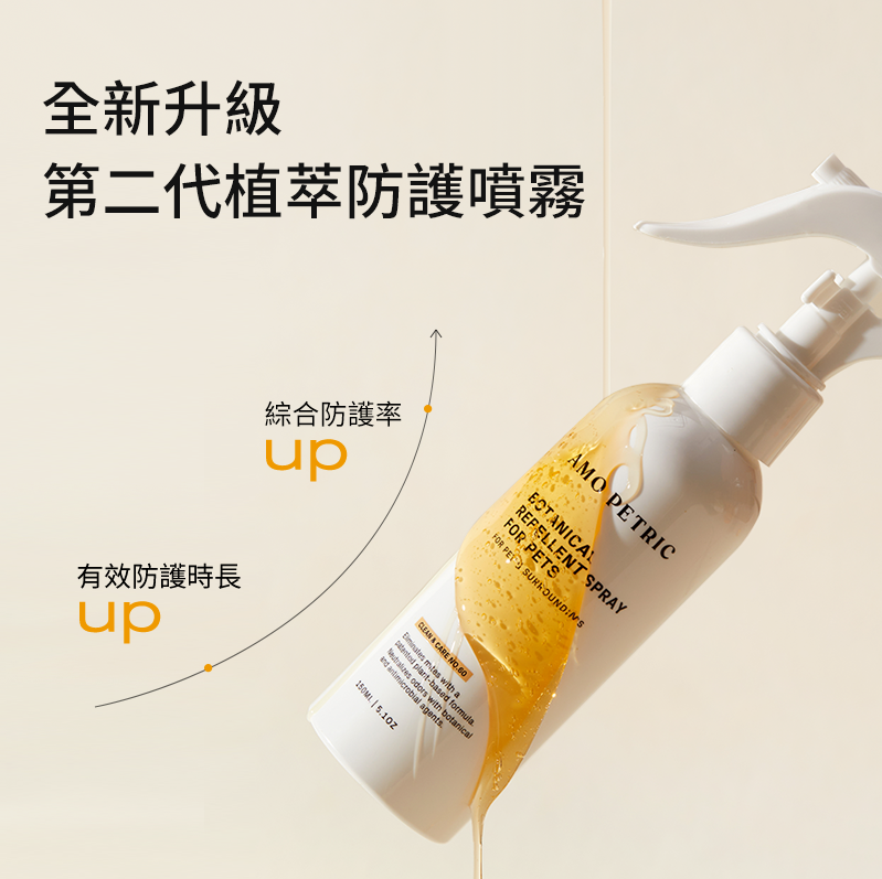 Amo Petric | 寵物植萃防護噴霧2.0 | 不含化學殘留