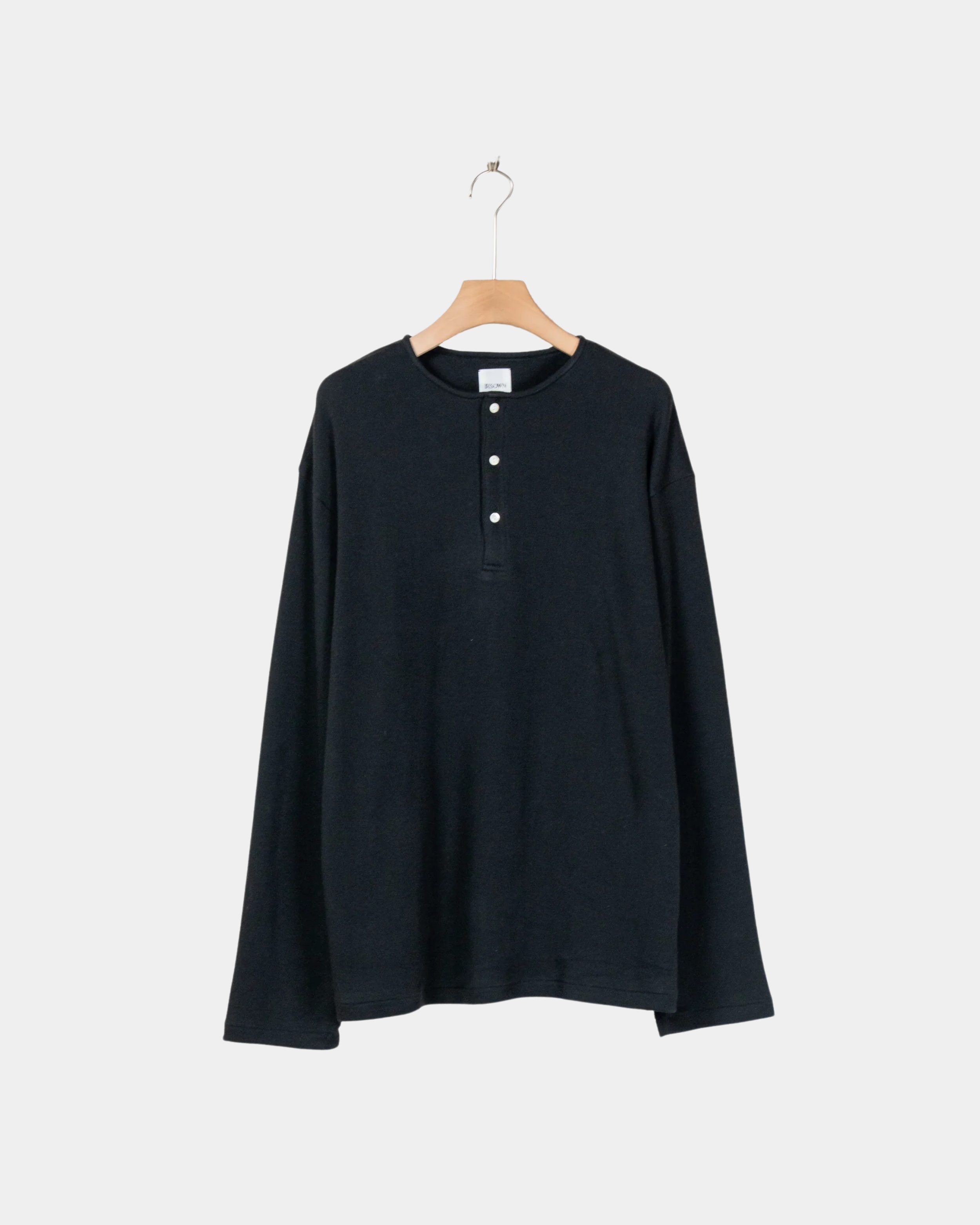 BISOWN - CO/CA TRIPLESMOOTH HENRY TEE / WHITE