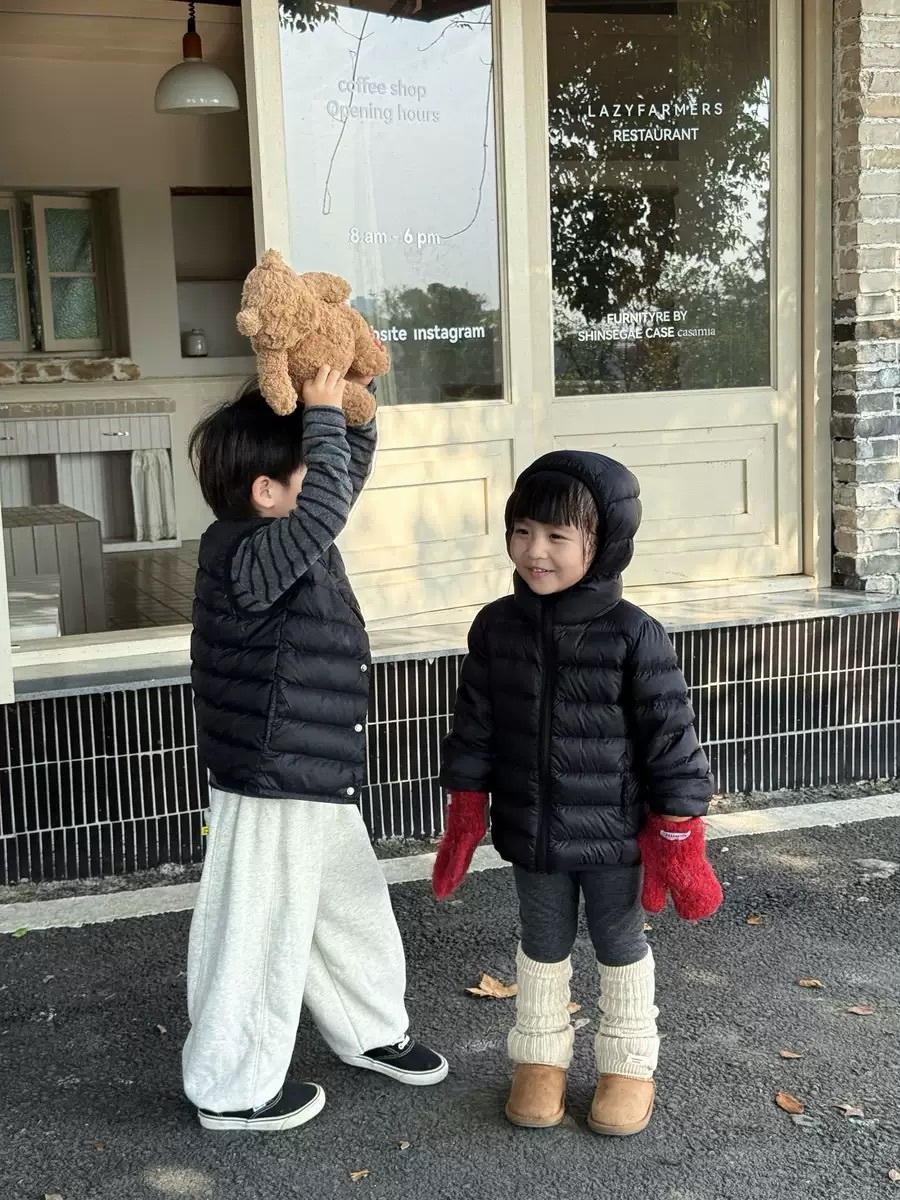 六色輕薄鴨絨背心/外套