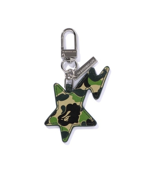 BAPE 流星 迷彩 猿人 皮革 吊飾 掛件 鑰匙圈 3款