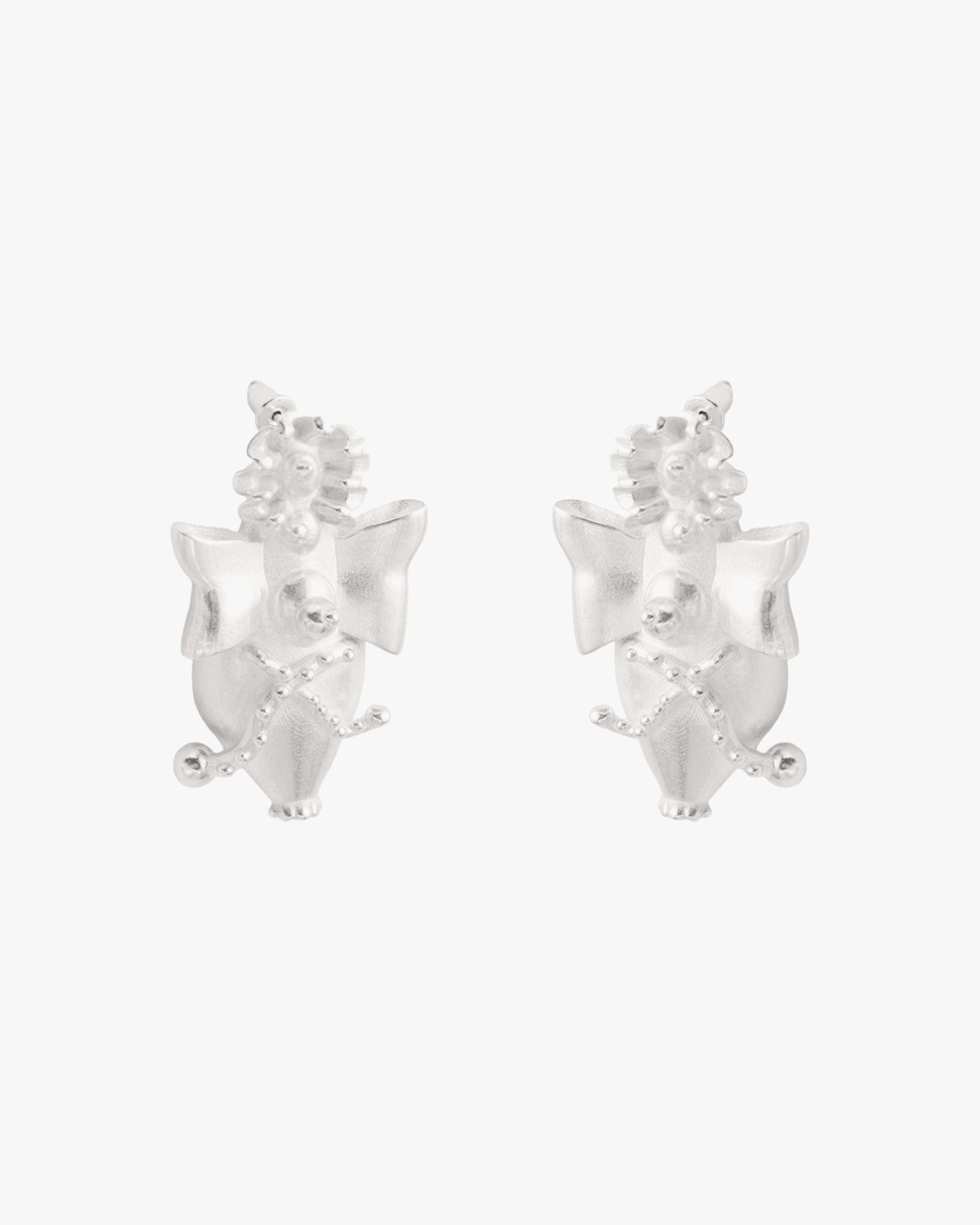 RECOVERY X 邢SHYN 淚映之心耳環,925銀