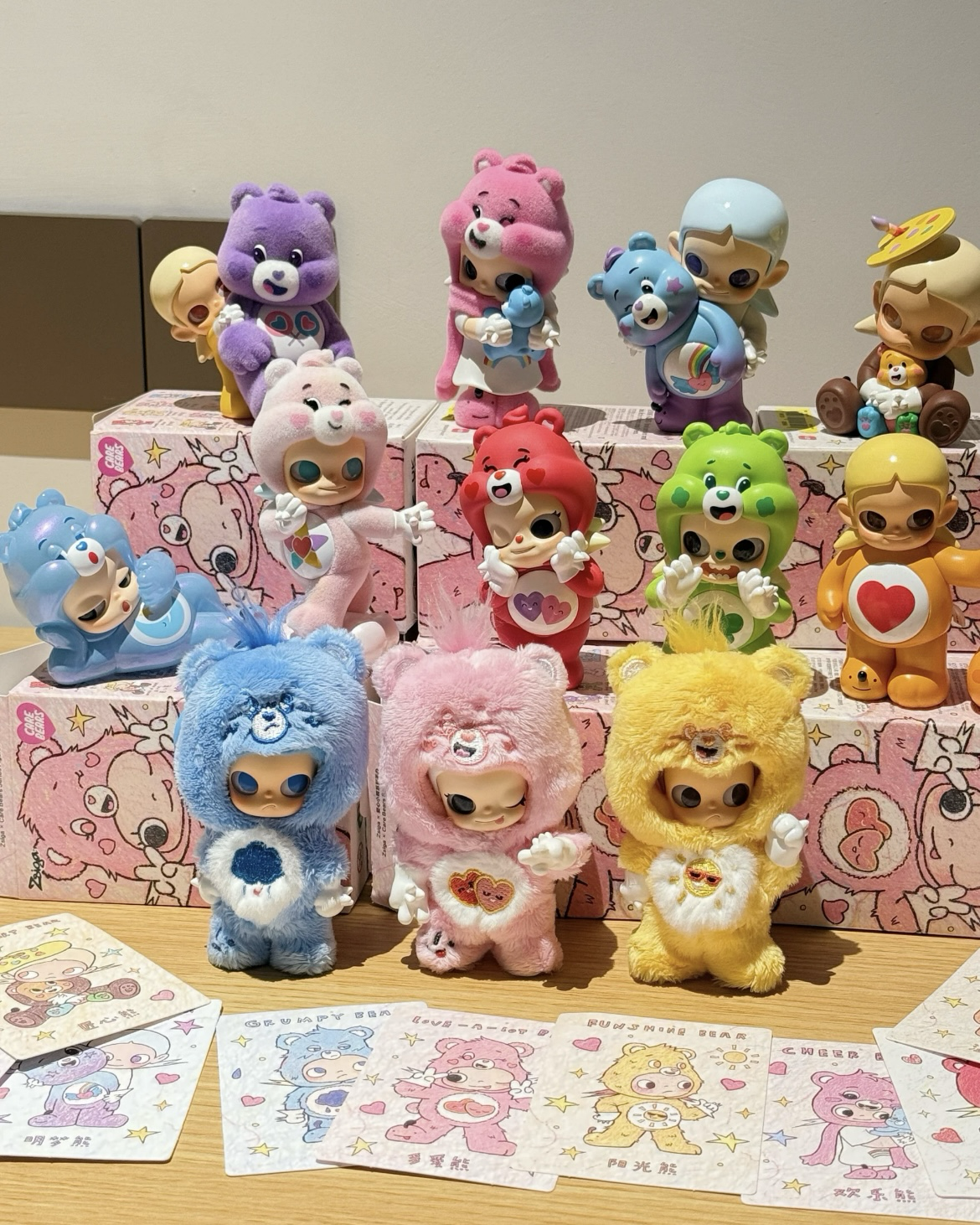 <正版授權>POPMART 泡泡瑪特 Zsiga × Care Bears 愛心小熊系列 盲盒 吊飾 擺件