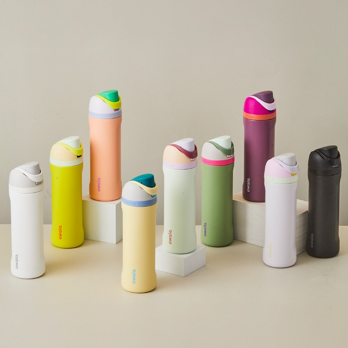 Owala Freesip 24oz 一鍵開蓋不鏽鋼吸管保溫瓶 710ml