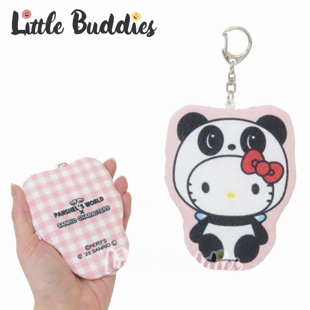 日本 Sanrio x Panshel's World Dcut布公仔形扁匙扣