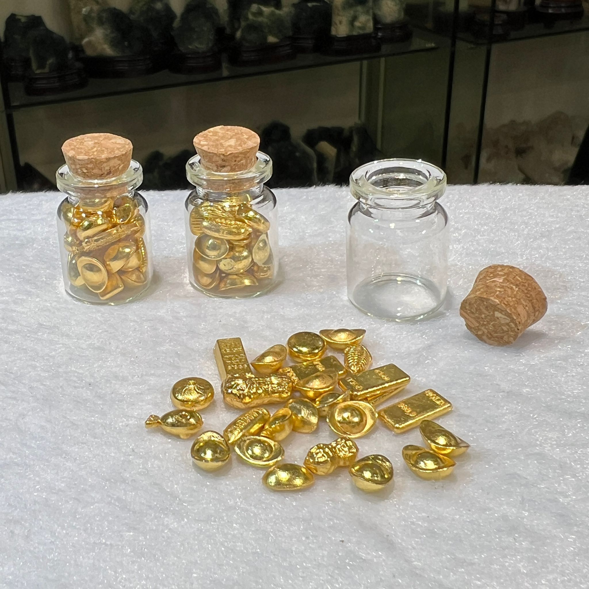 招財進寶許願瓶擺件