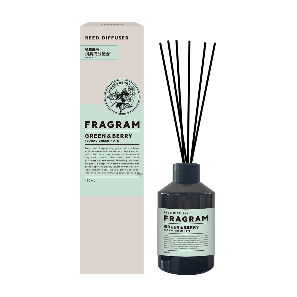 FRAGRAM慕浴-綠意莓果 愜意時光擴香瓶190ml