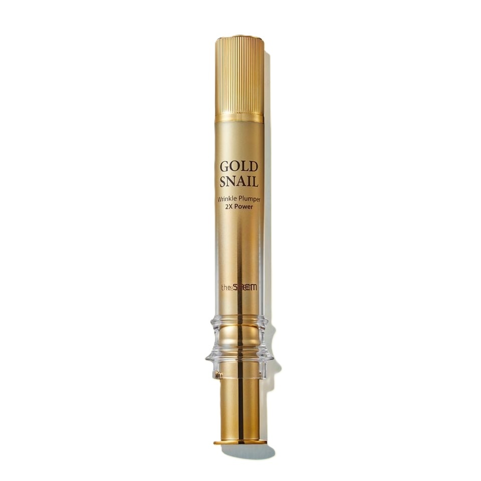 韓國 THE SAEM 黃金蝸牛抗皺精華 Gold Snail Wrinkle Plumper 2X Power (12ml)