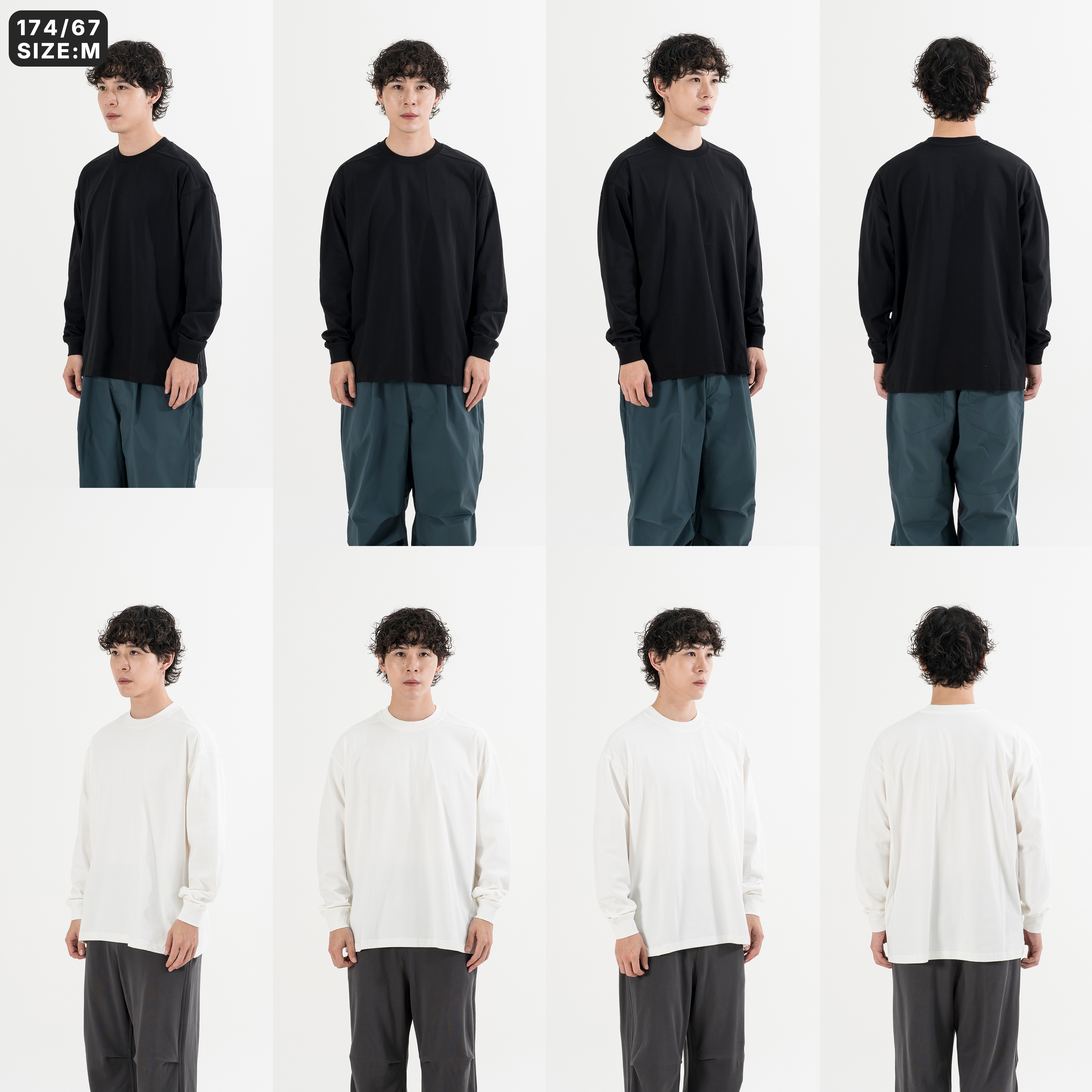 Sorona® Tailored LS Tee 剪裁 抗菌 長袖Tee [PTR-098]