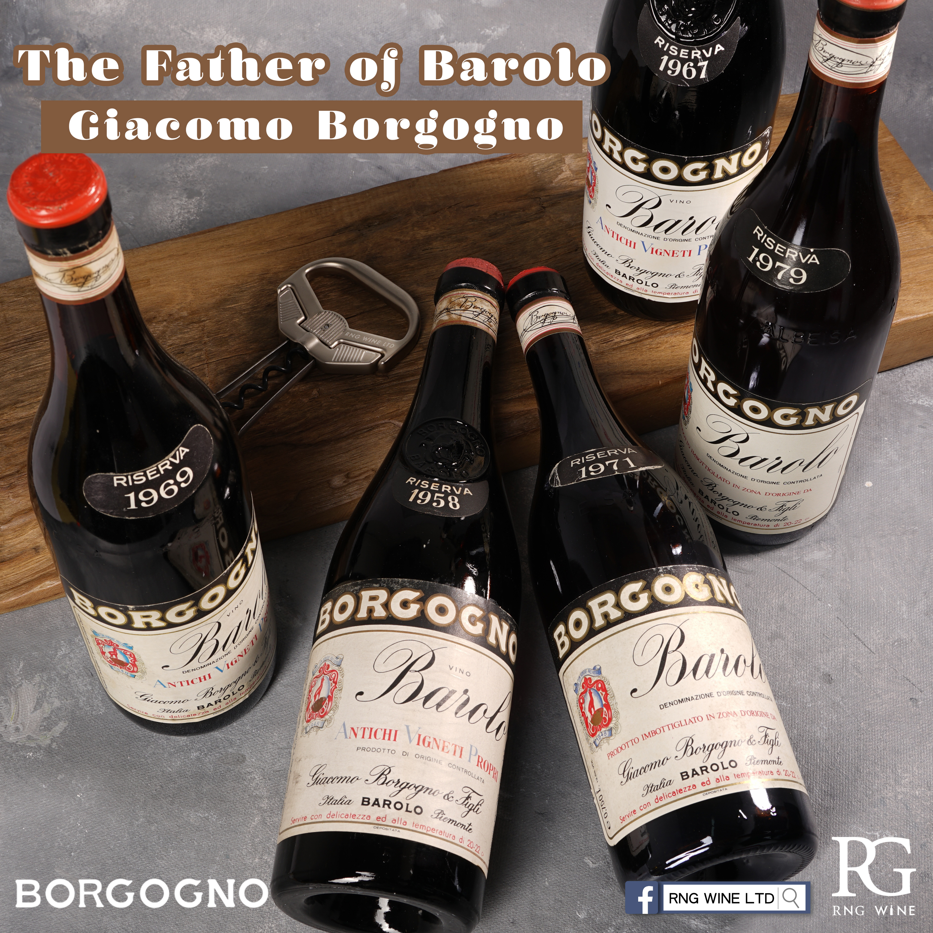 Giacomo Borgogno & Figli Barolo Riserva 1958