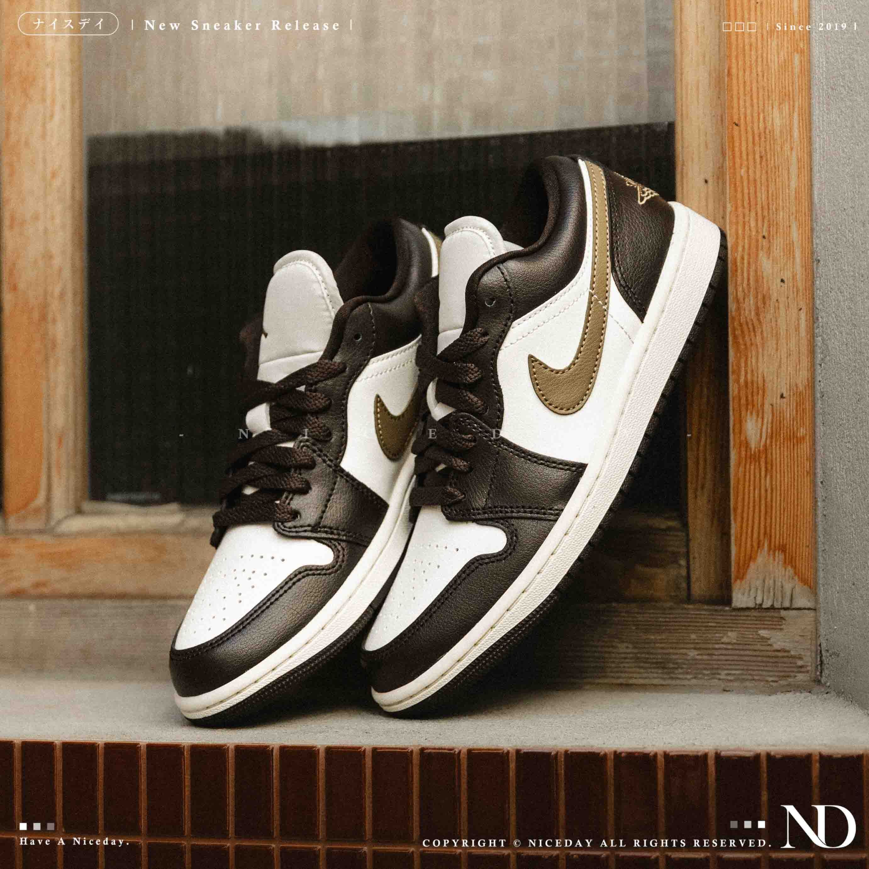 NICEDAY 現貨 Air Jordan 1 Low Shadow Brown 暗棕 摩卡 可可 女鞋 DC0774-200