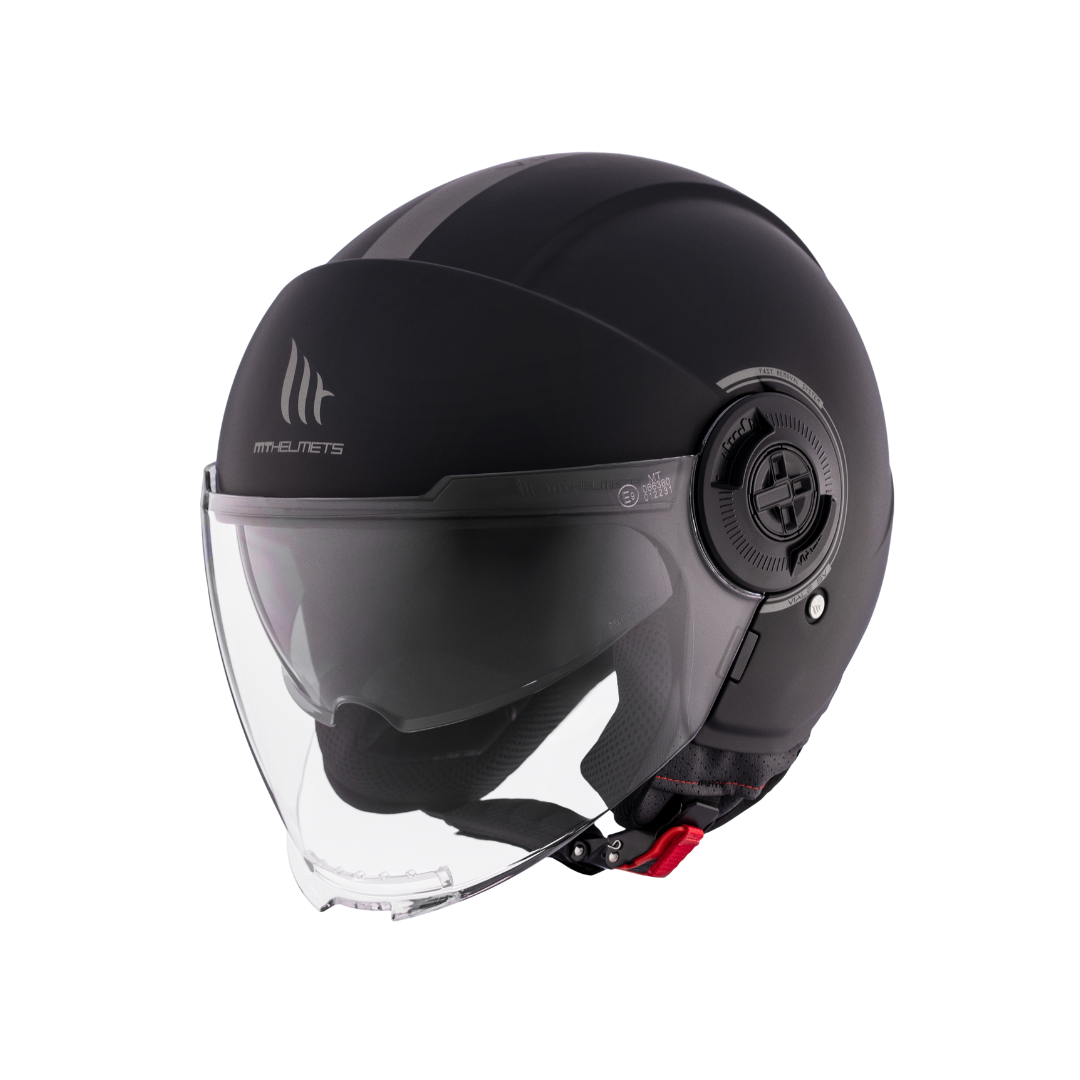 MT HELMETS VIALE SV S SOLID A1 MATT BLACK 消光面