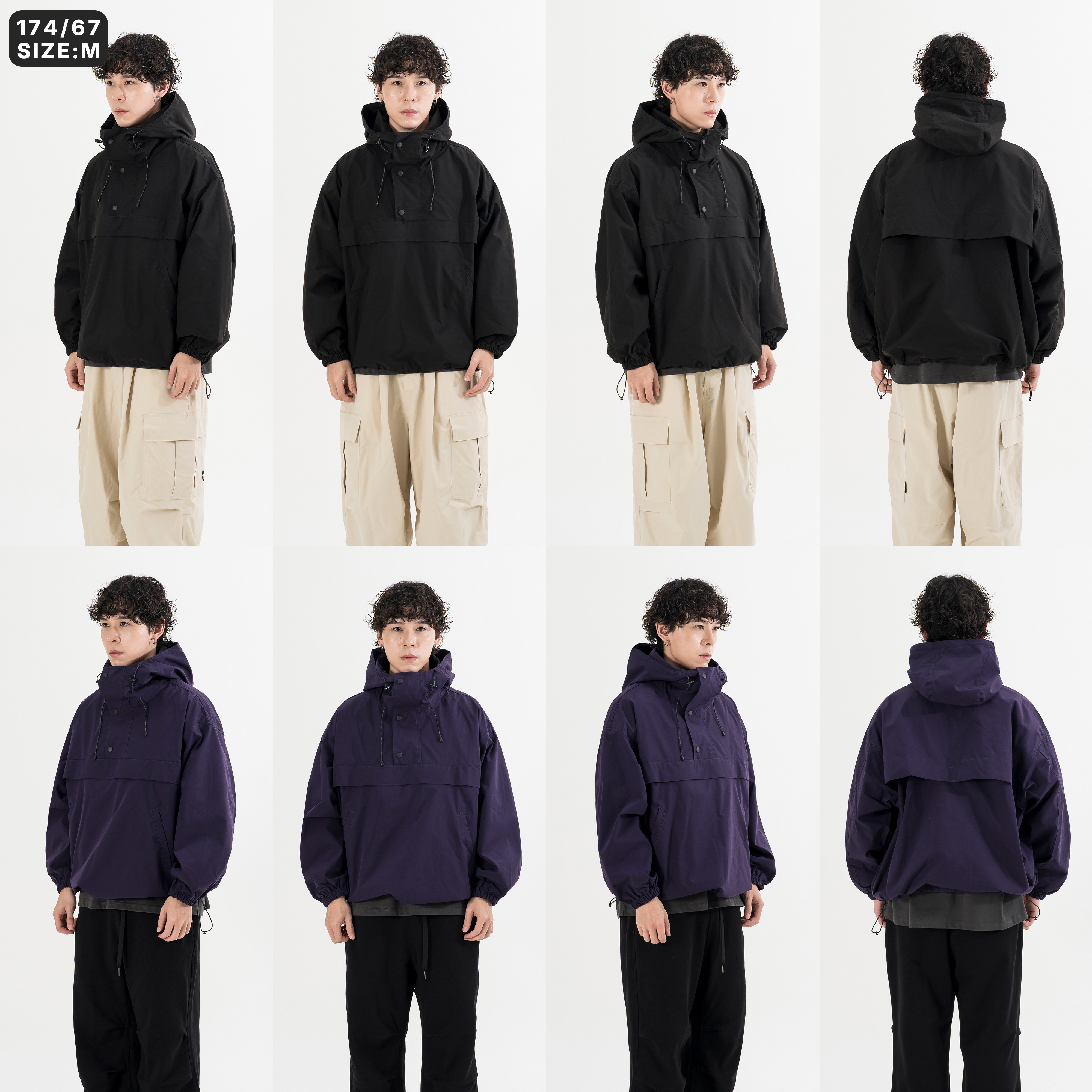 3M Scotchgard™ Teflon® Half-Zip Pullover 防潑水 套頭風衣 [PTR-346]