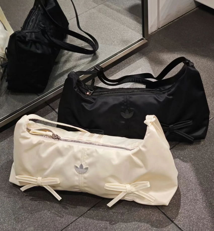 【預訂】ADIDAS BOW-TIE SMALL SHOULDER BAG 蝴蝶結皺褶包