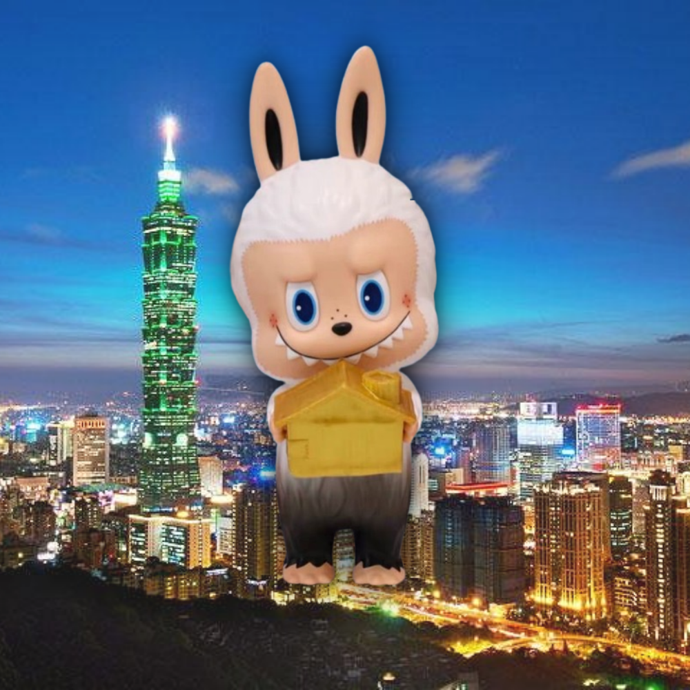 LABUBU THE MONSTER 台北 限量版