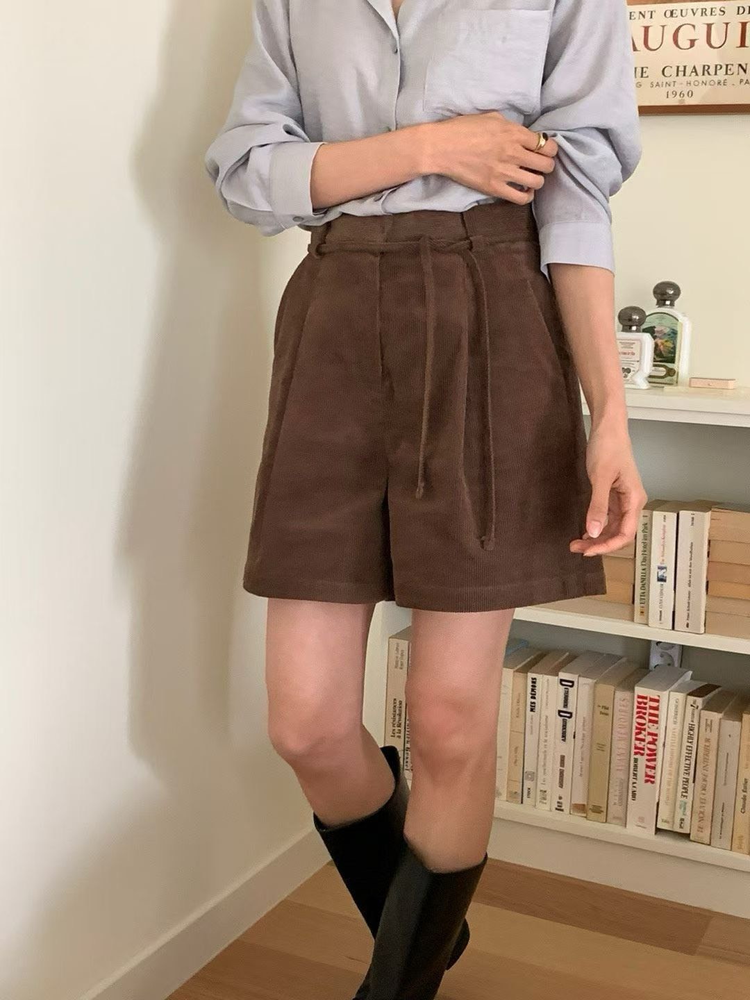 附帶絨布短褲