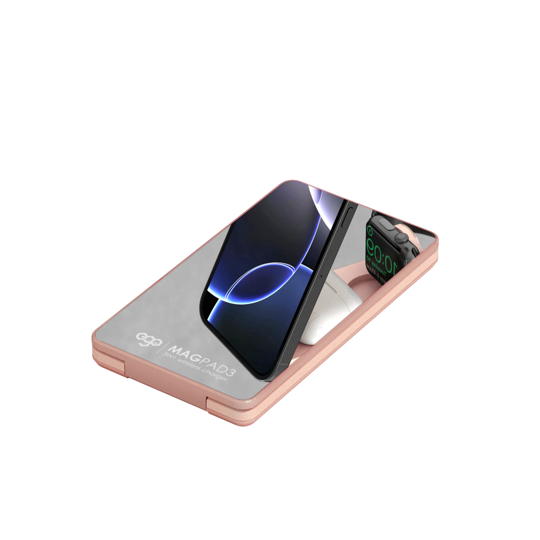 EGO MagPad3 3in1 Magsafe 充電座 - MP3