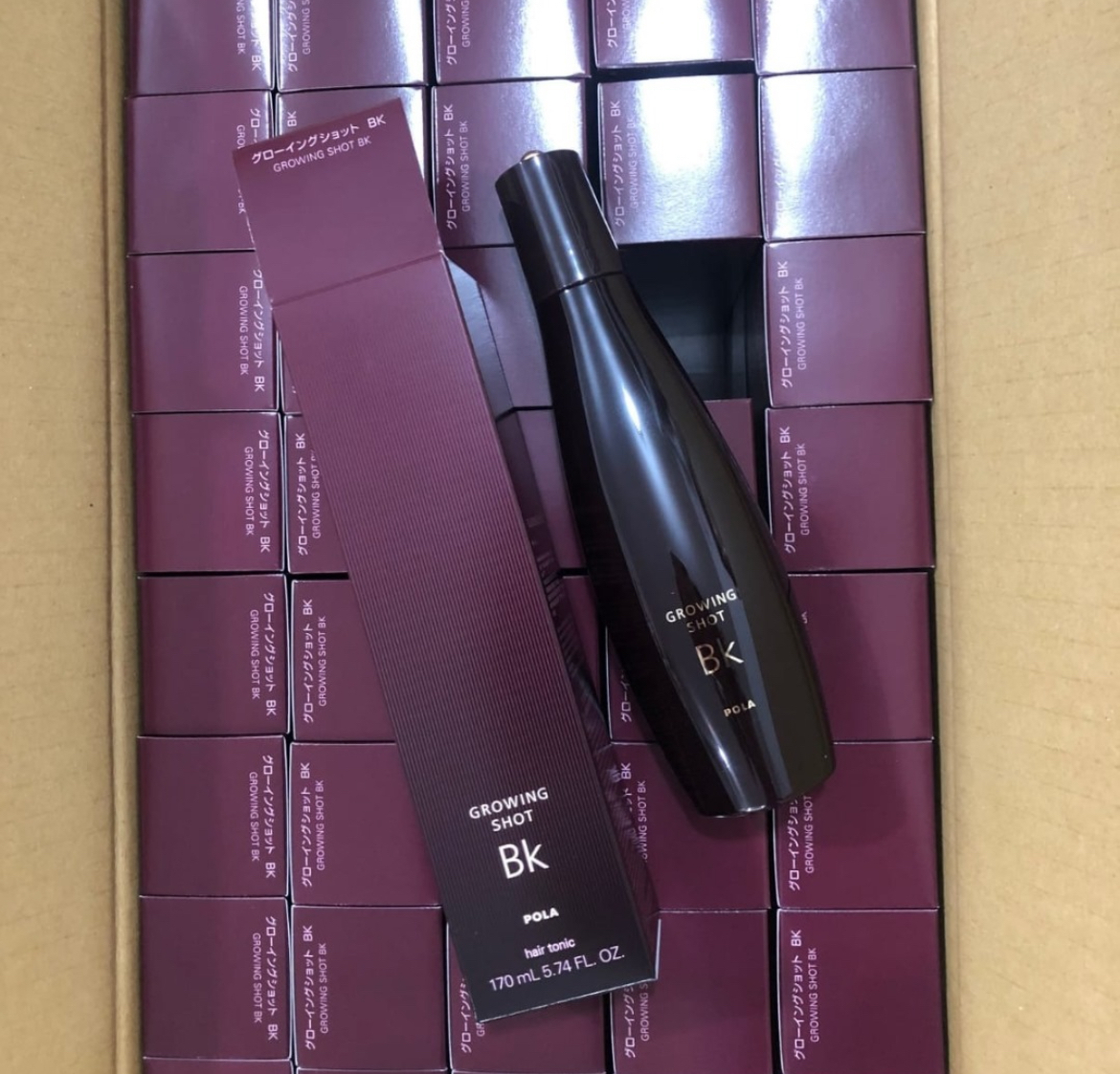 14/10 Pola GROWING SHOT 活黑生髮水BK 170ml