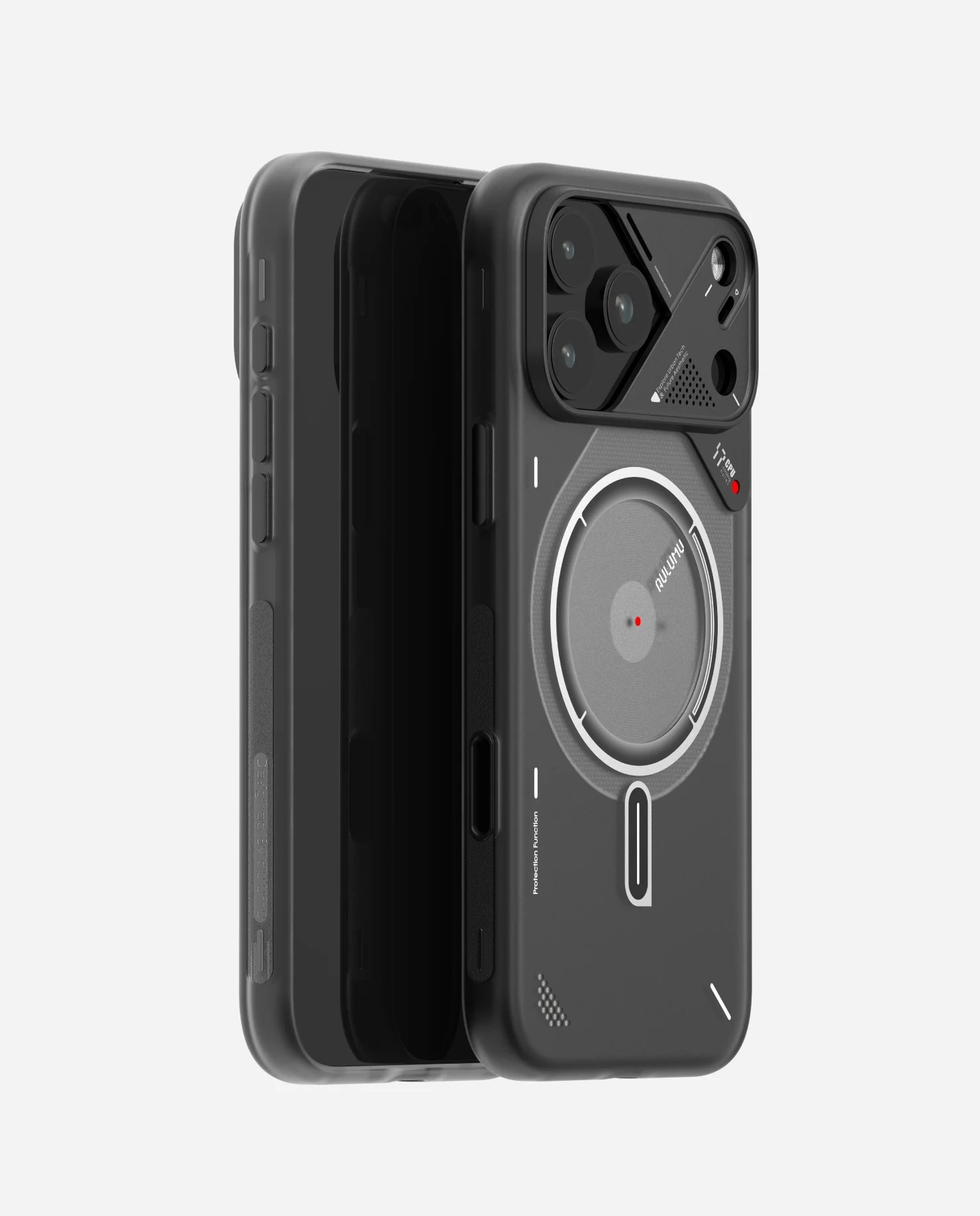 Aulumu A17 Frosted 夜光防撞殼 -iPhone 17 Pro