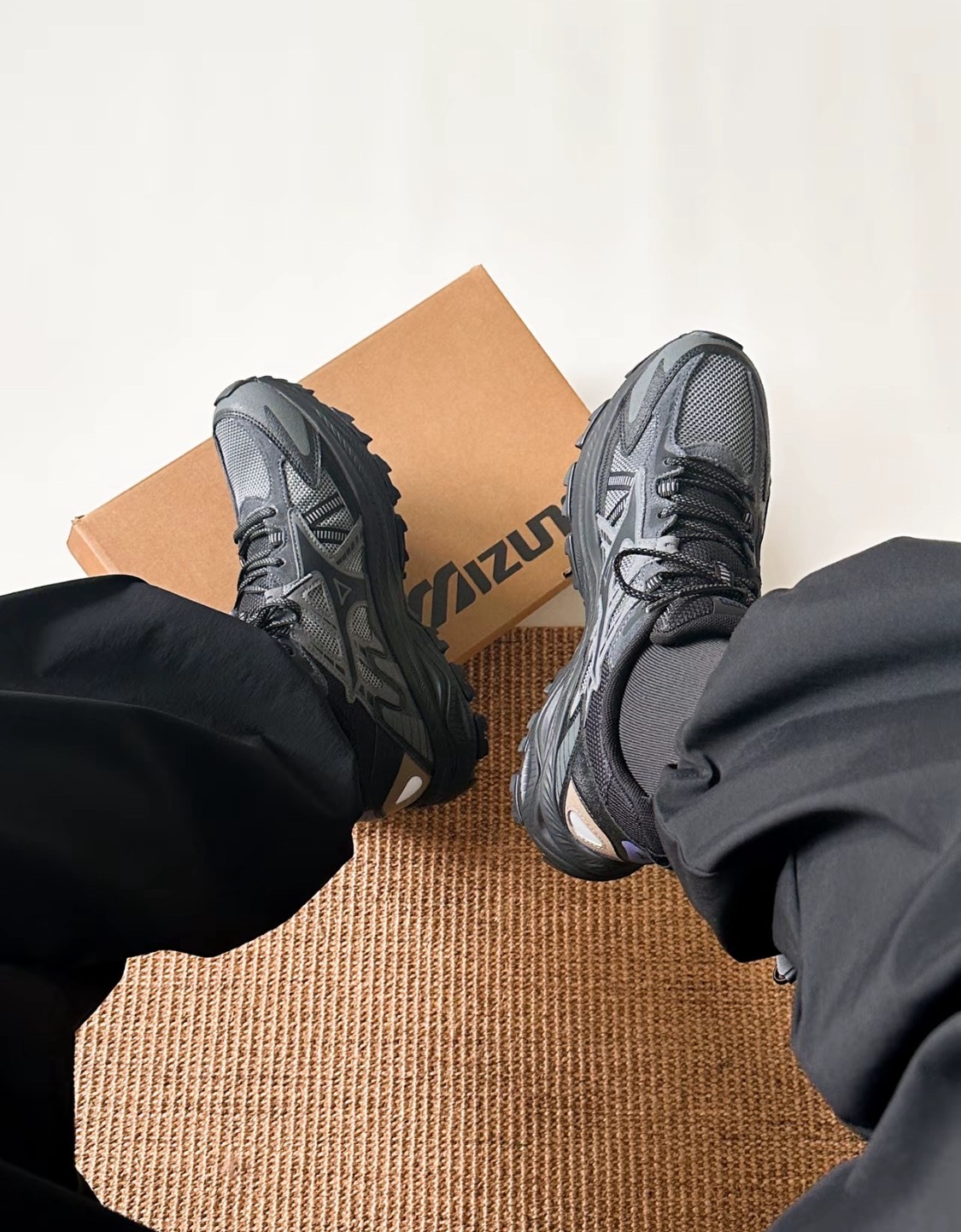 【Focus Store】預購 Mizuno Racer Trail "Black Grey" 黑灰 D1GH223815