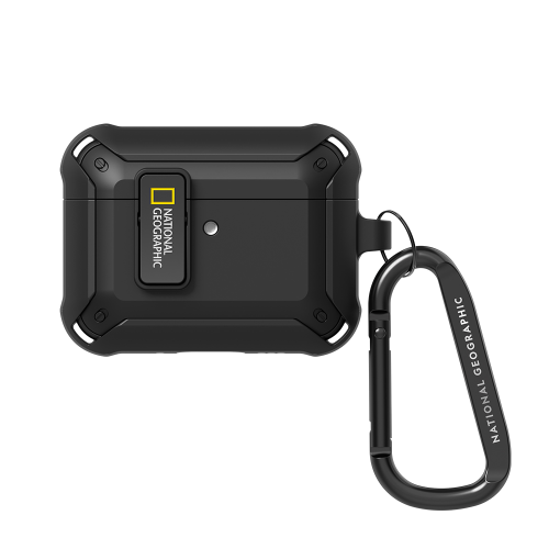 【部分現貨】National Geographic - Rugged Bumper Lock - Airpods 4 Pro 3 Case 高度防撞耳機保護殼