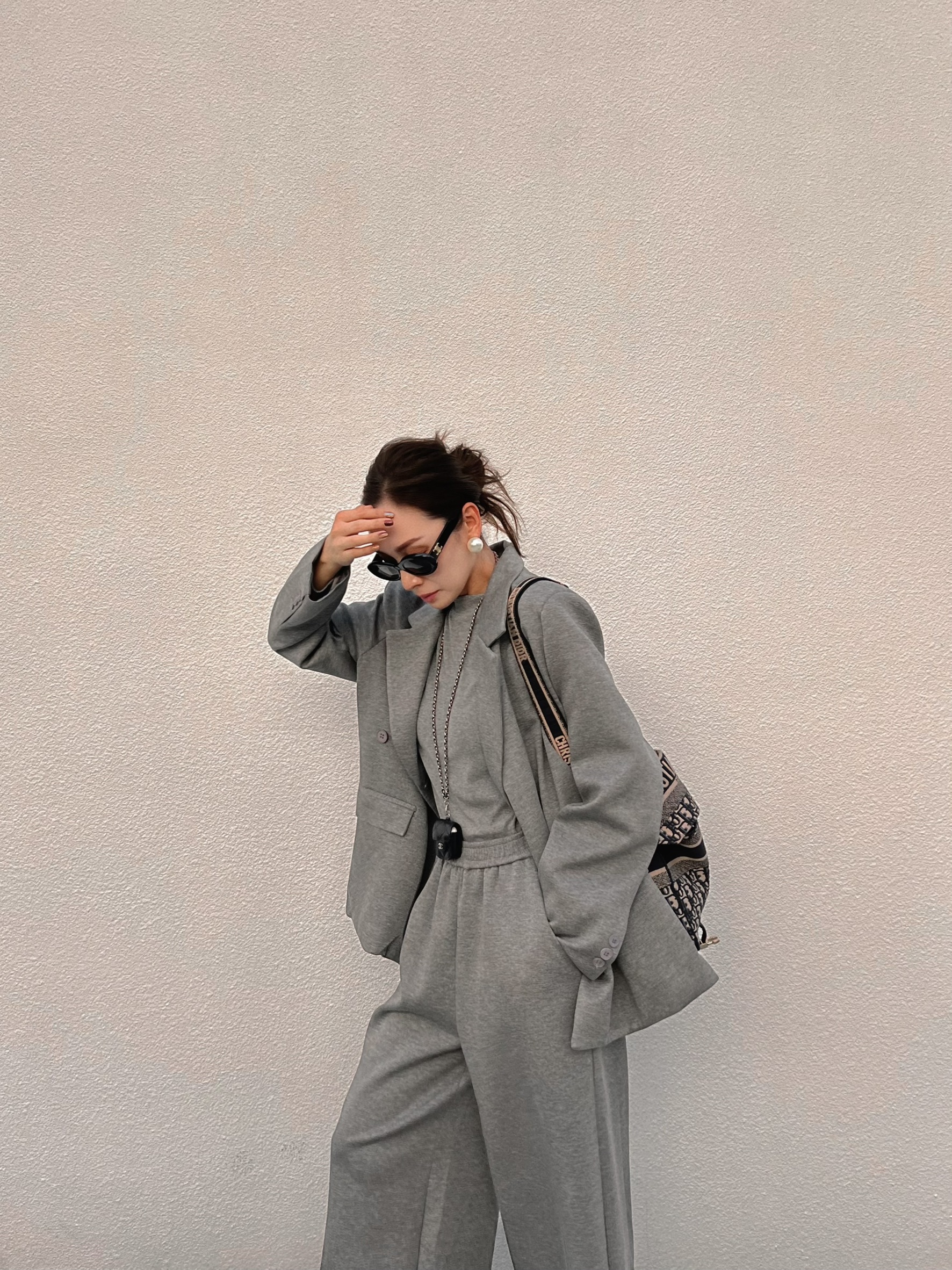 重磅太空棉休閒西裝套裝