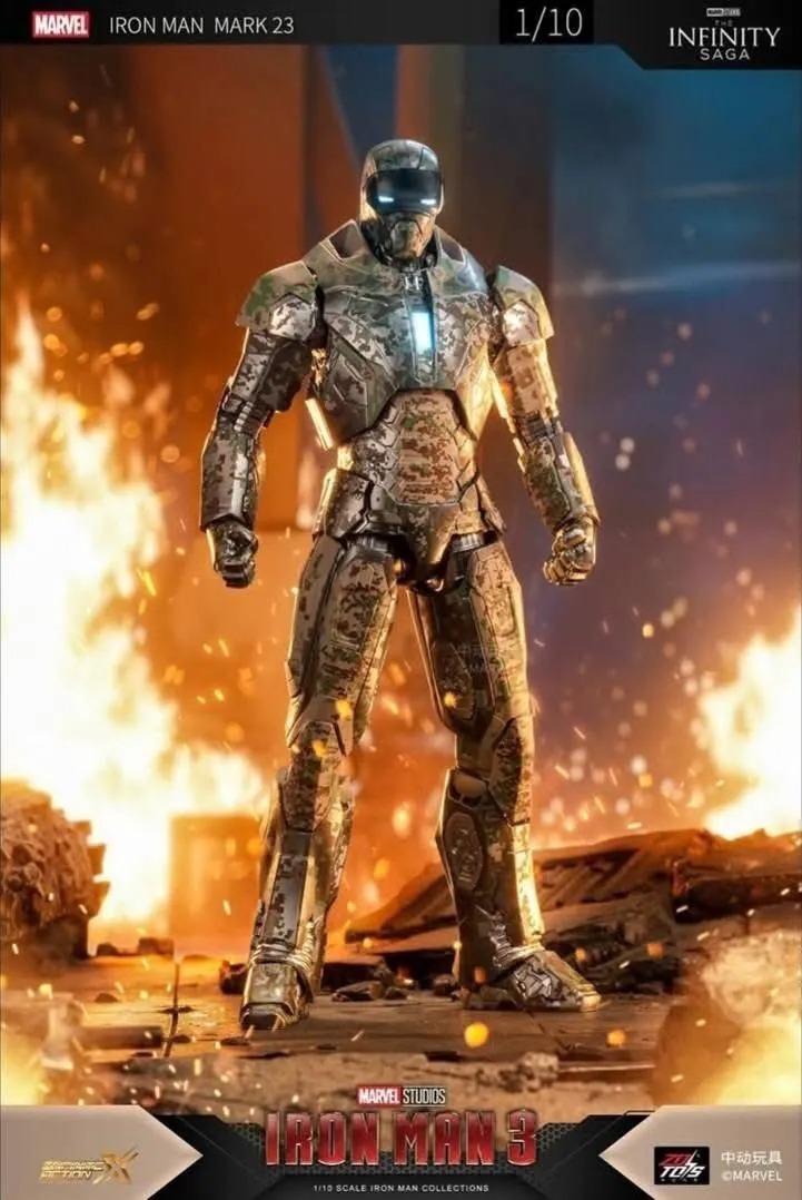 ZD Toys 中動玩具 6吋 Iron Man 鐵甲奇俠 MK23