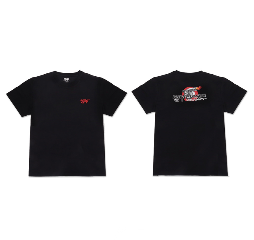 MINI GT T-shirt - Turbo Power 黑色 M