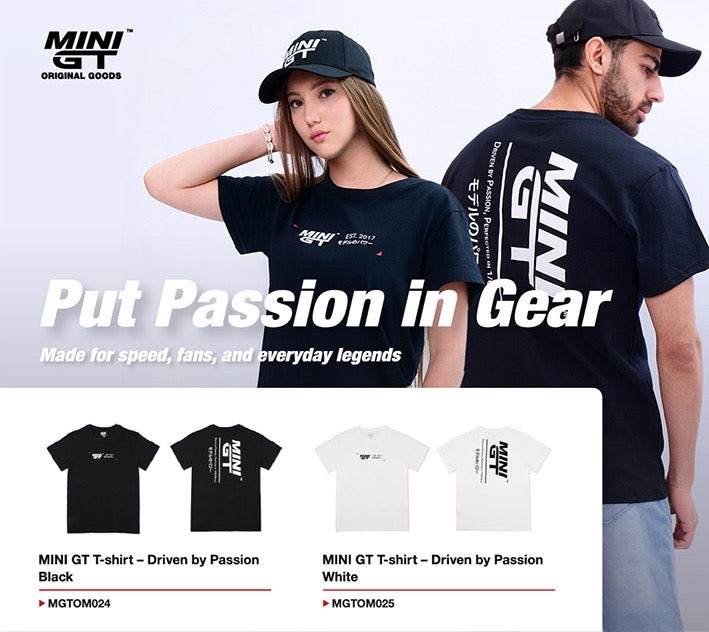 MINI GT T-shirt - Turbo Power 白色 M