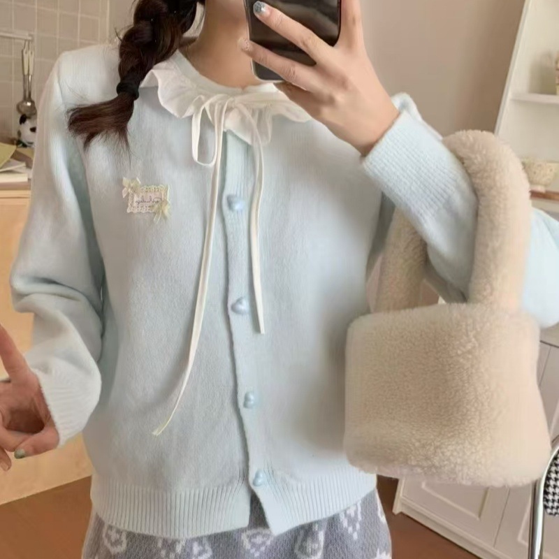 Soft Preppy Knit Cardigan