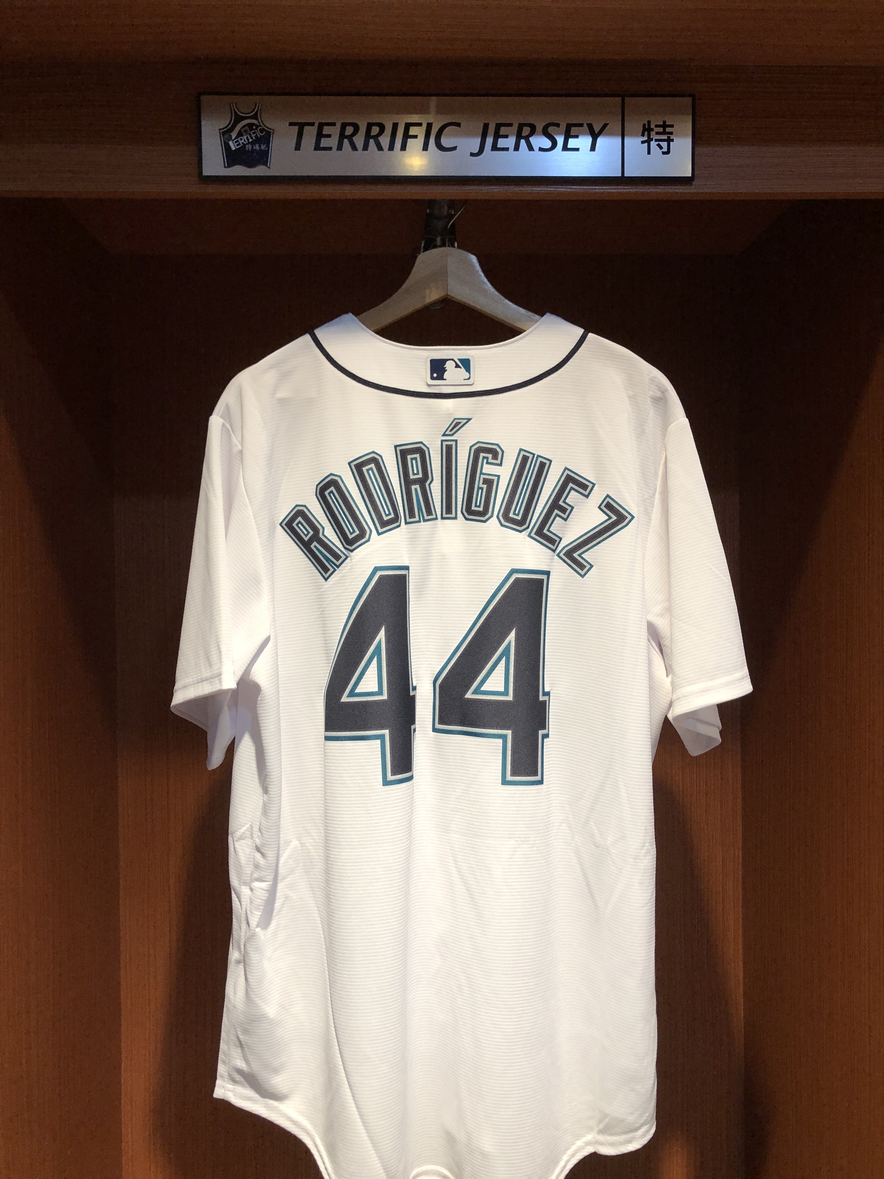 MLB球衣 Julio Rodríguez 西雅圖水手白 Nike Replica Player Name Jersey 球迷版 熱轉印 全新
